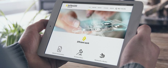 web corporativa intrages